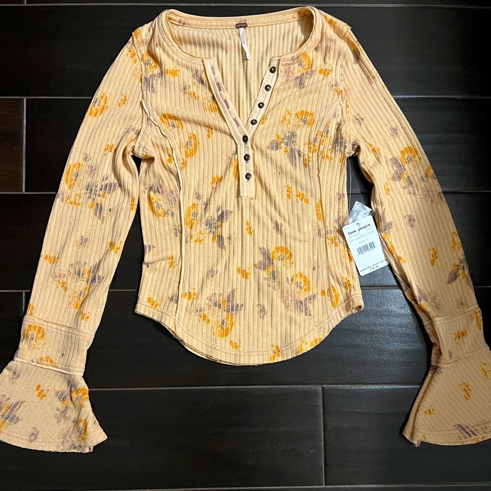 Free People Long Sleeve Shirt